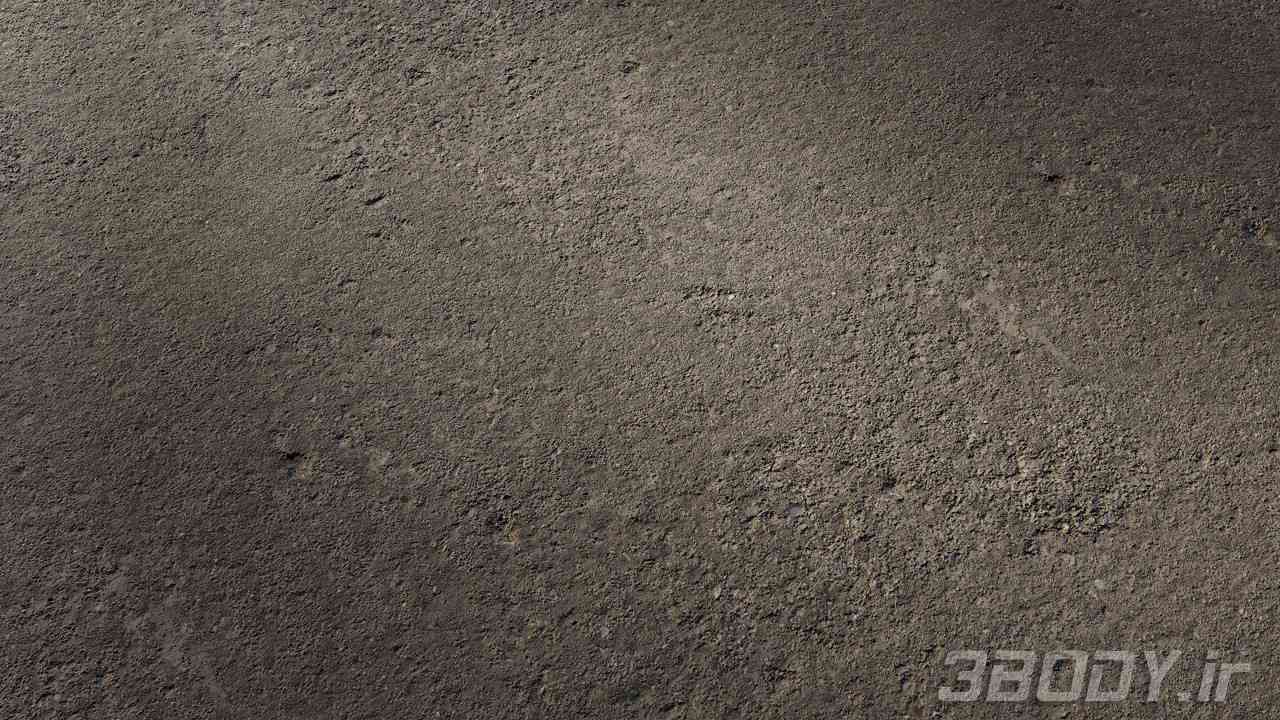 متریال بتن زبر rough concrete عکس 1